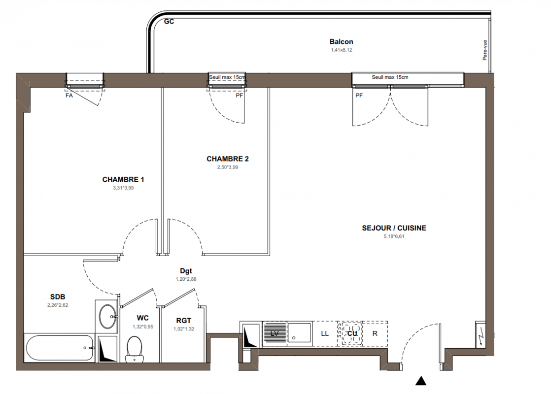 Plan du lot