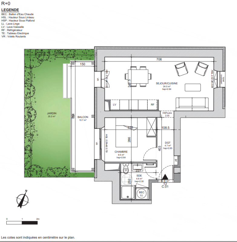 Plan du lot