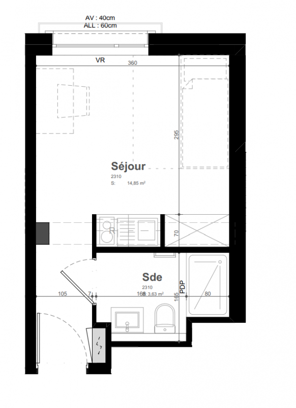 Plan du lot