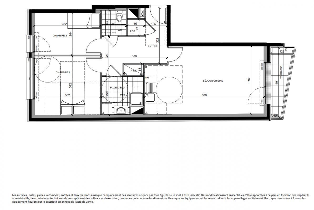Plan du lot