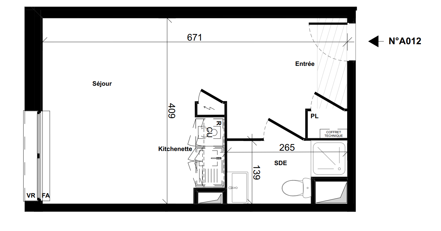 Plan du lot