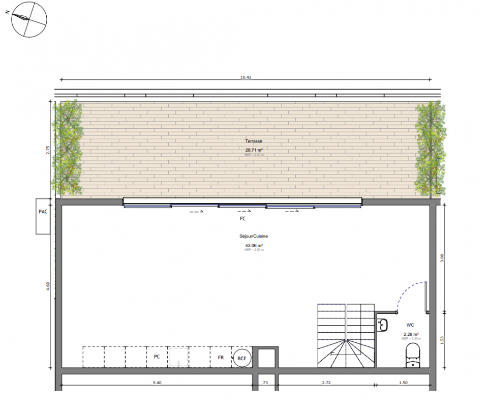Plan du lot