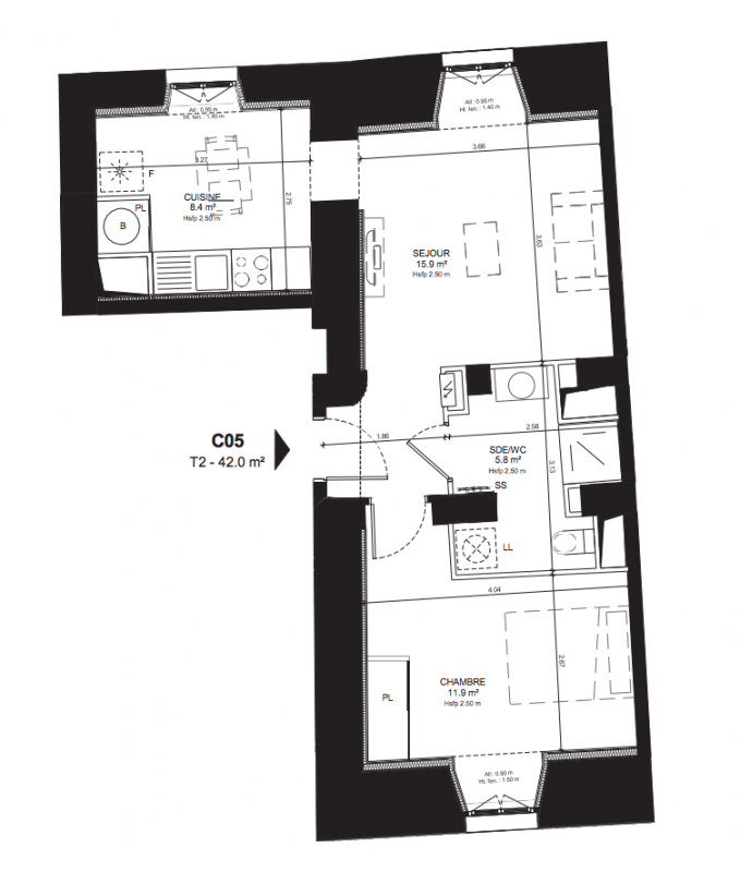 Plan du lot