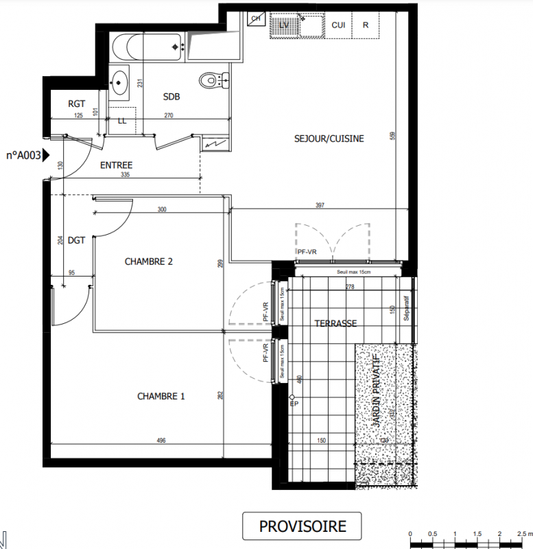 Plan du lot
