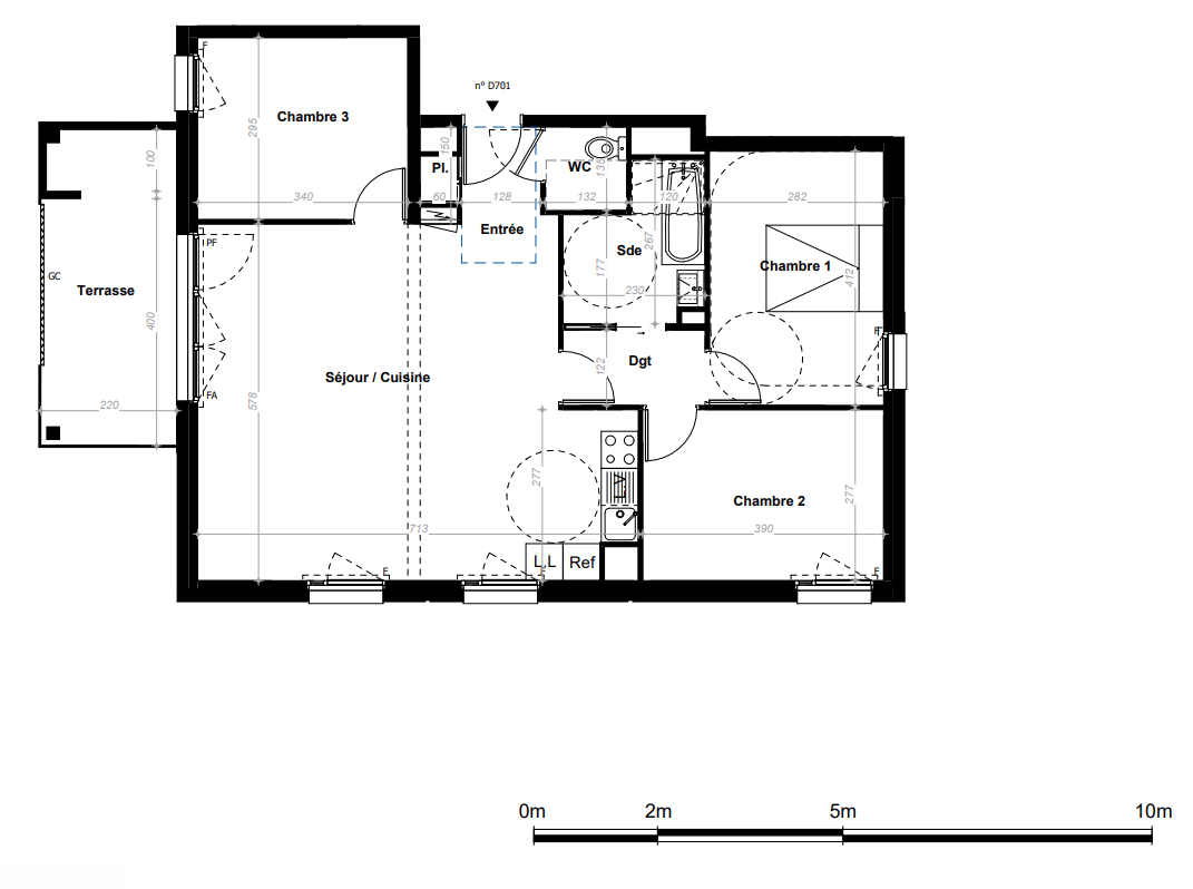 Plan du lot