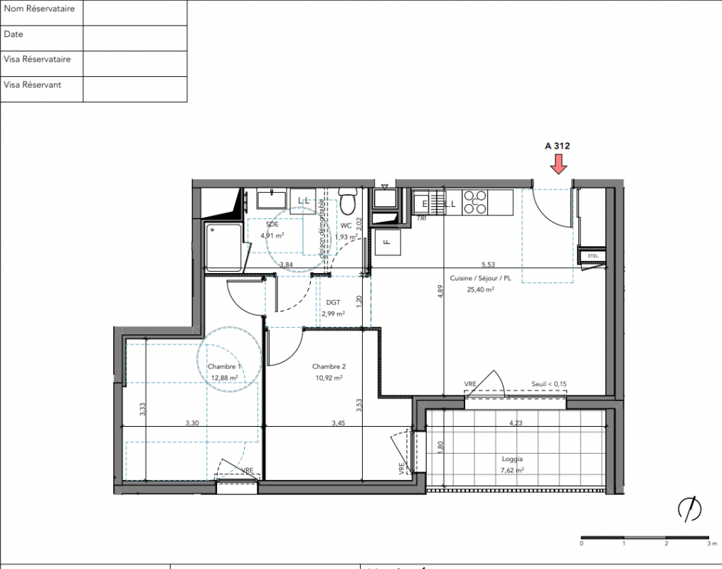 Plan du lot