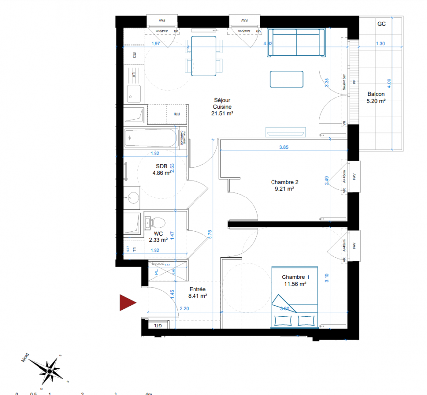Plan du lot