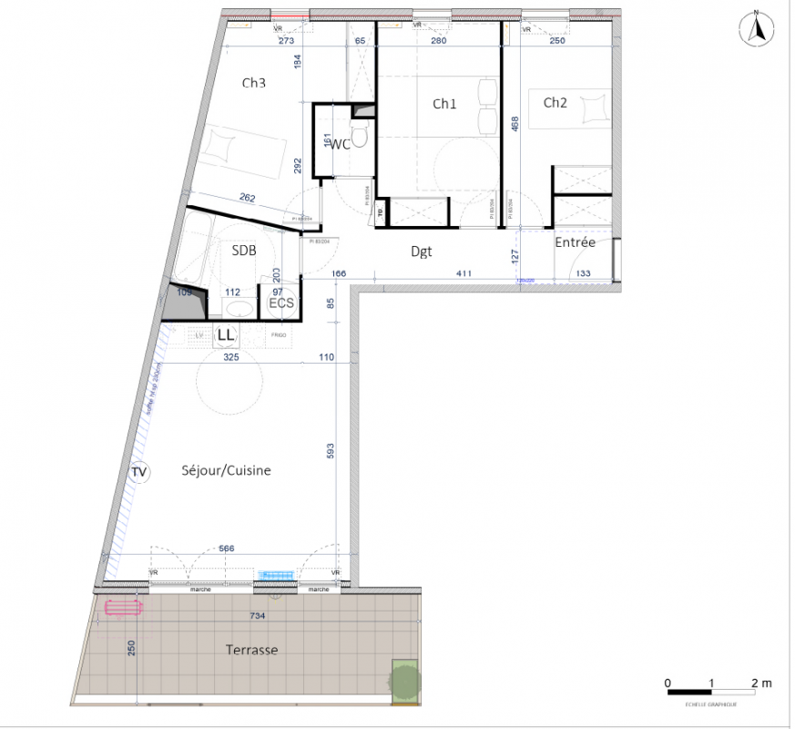 Plan du lot