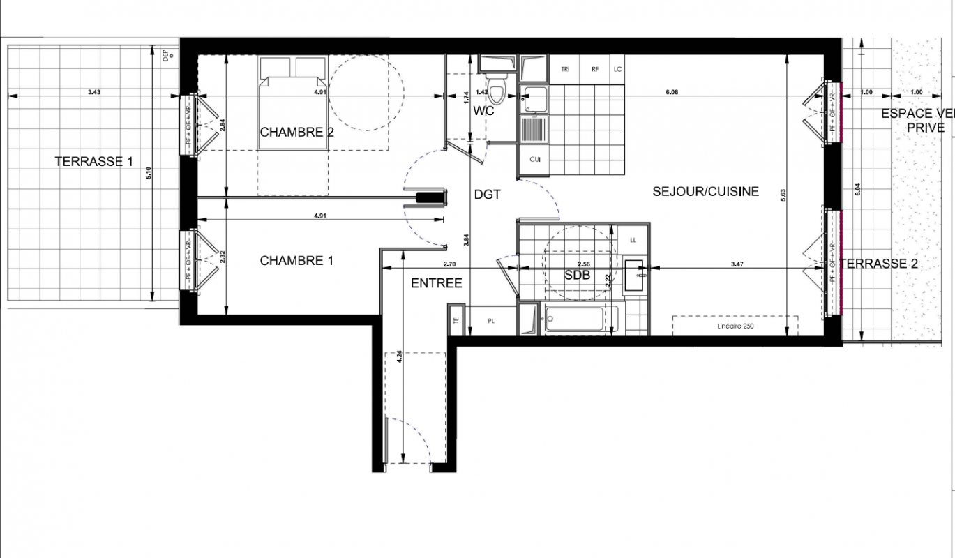 Plan du lot