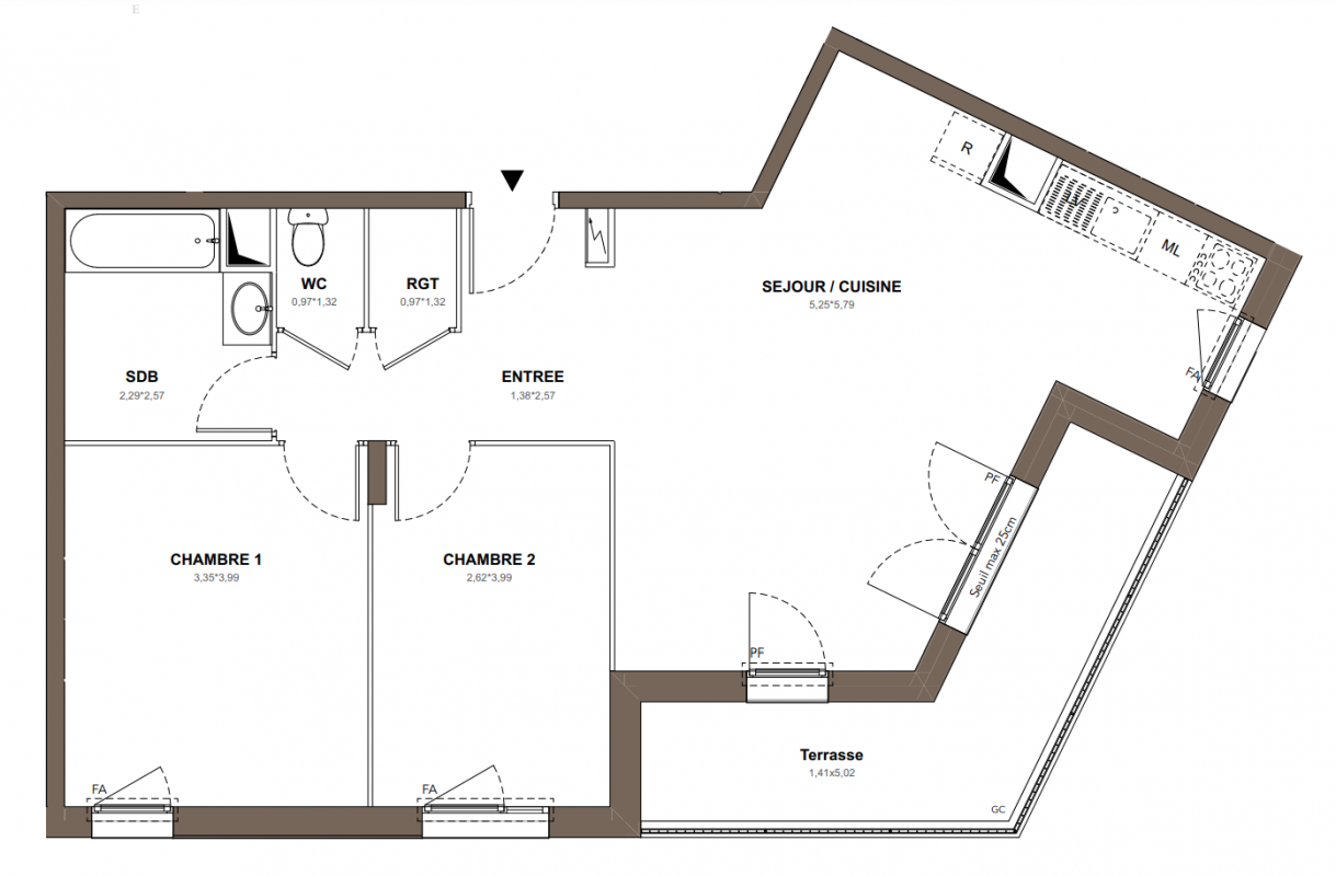 Plan du lot