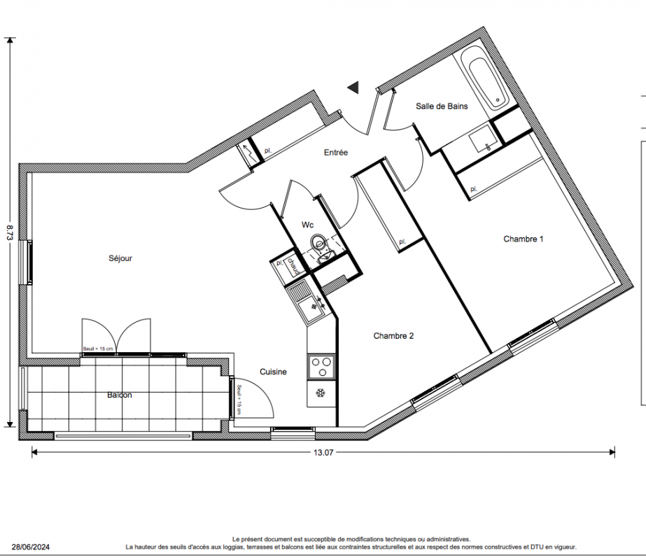 Plan du lot