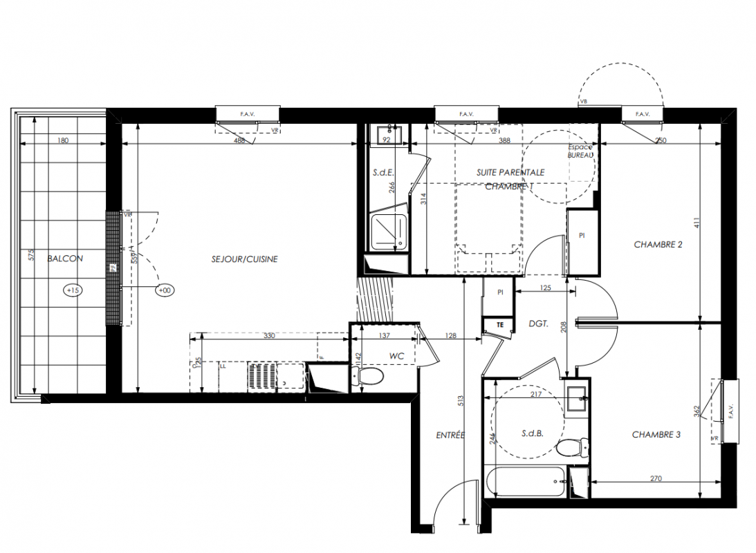 Plan du lot