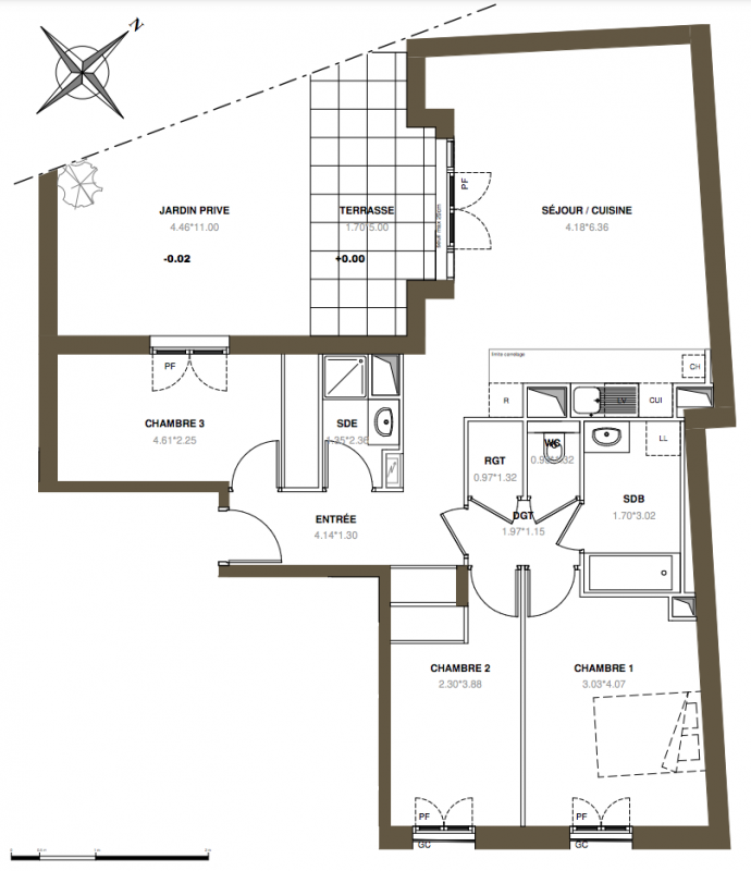 Plan du lot
