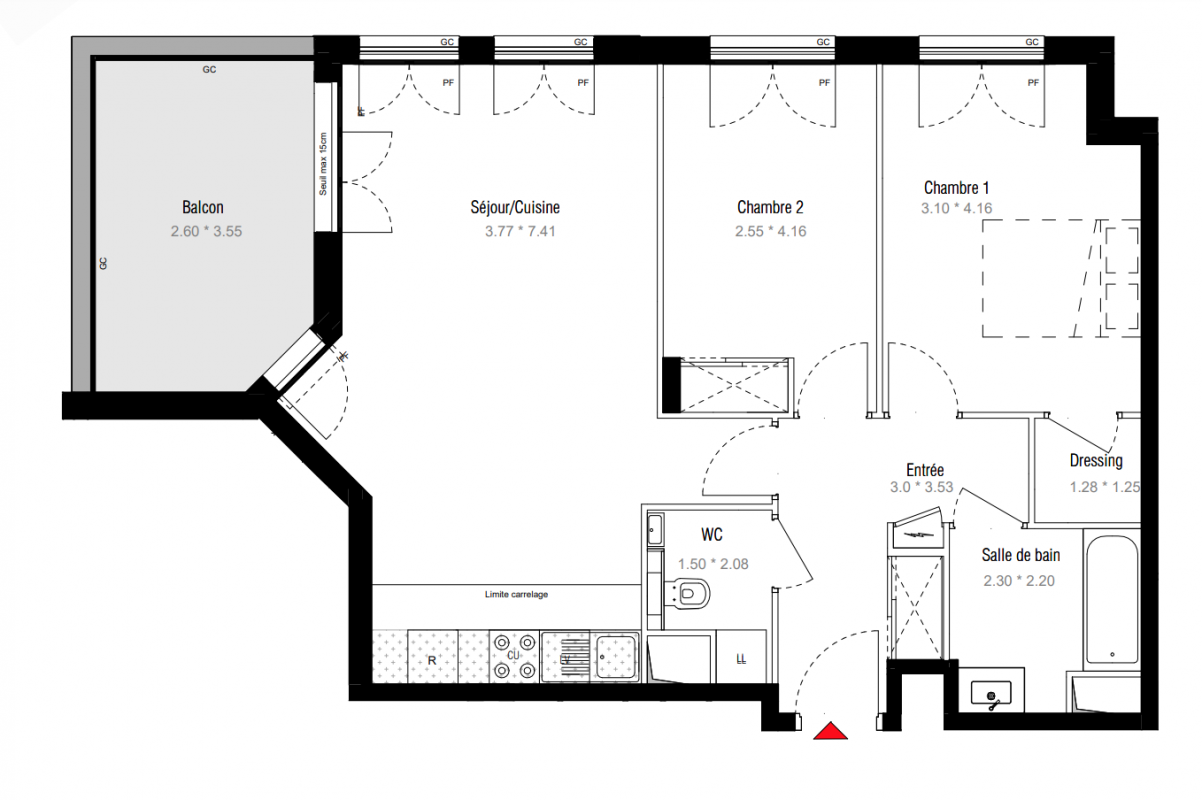 Plan du lot