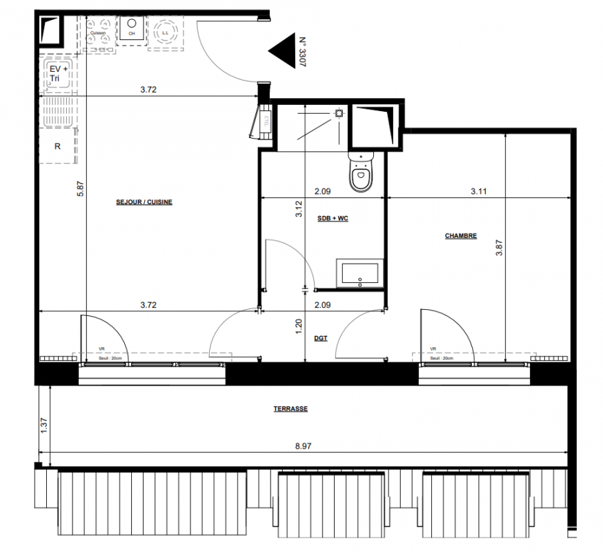 Plan du lot
