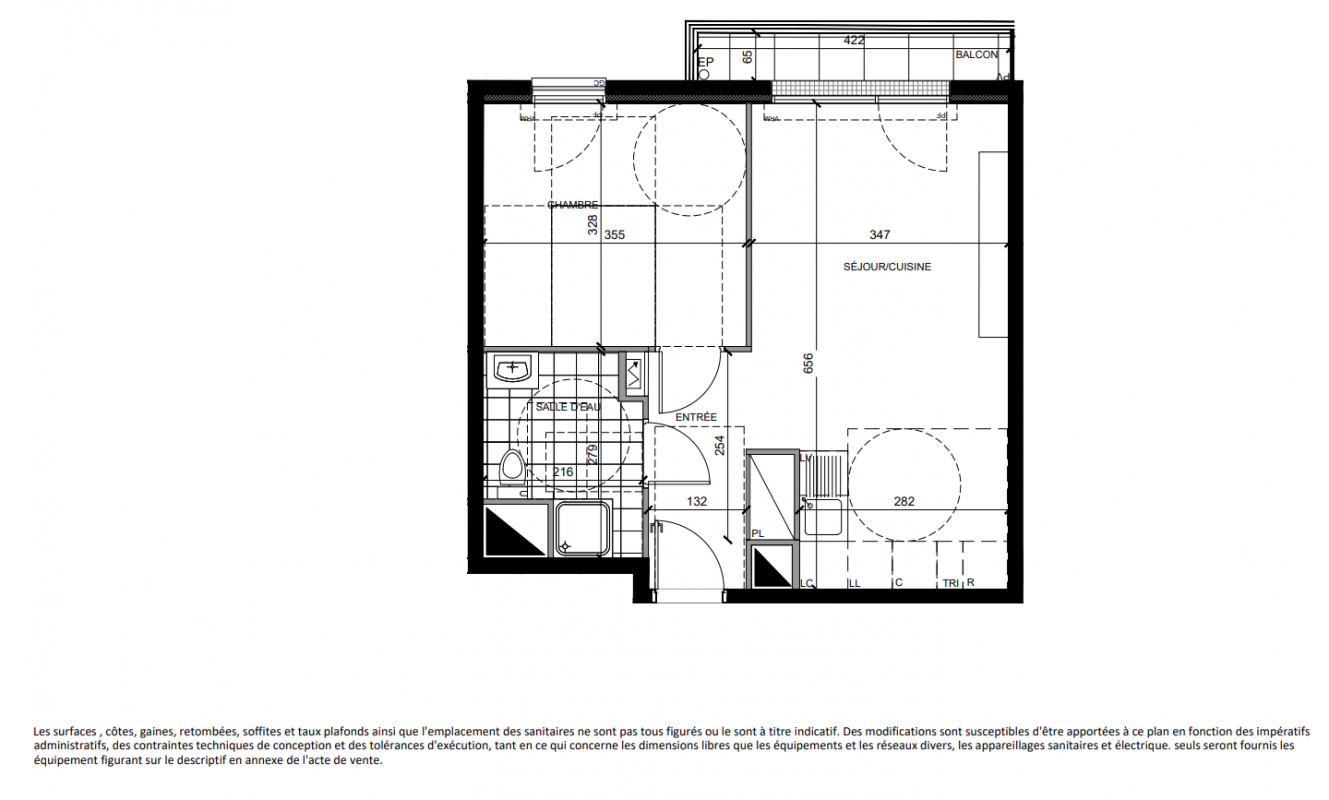 Plan du lot