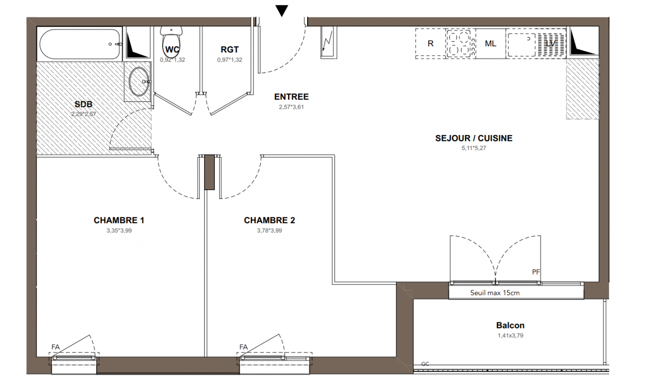 Plan du lot