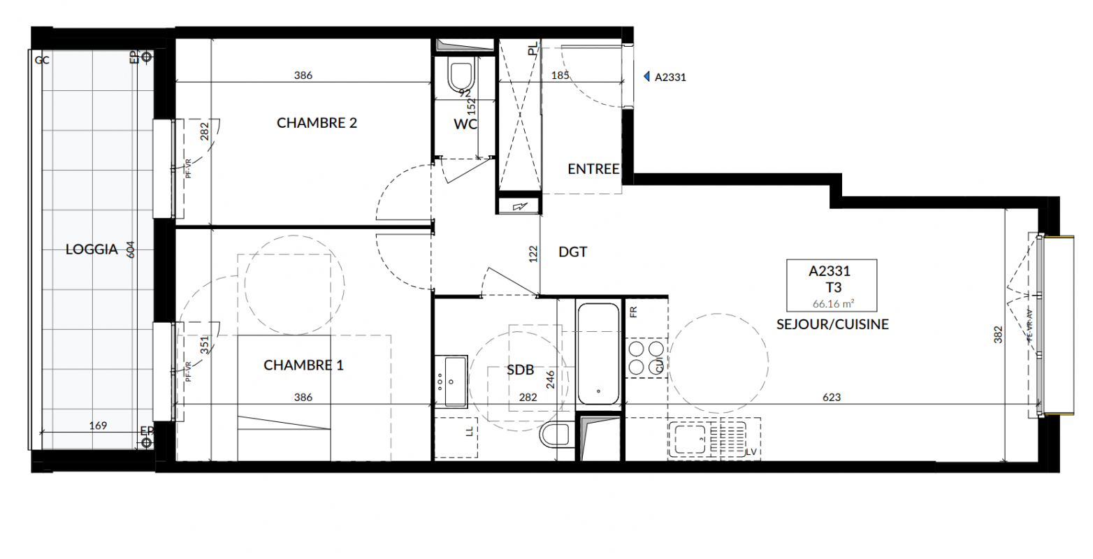 Plan du lot