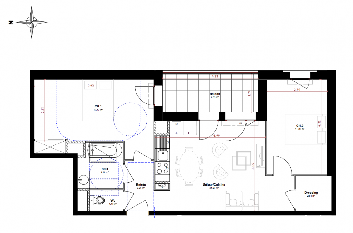 Plan du lot
