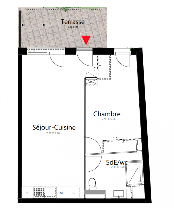 Plan du lot