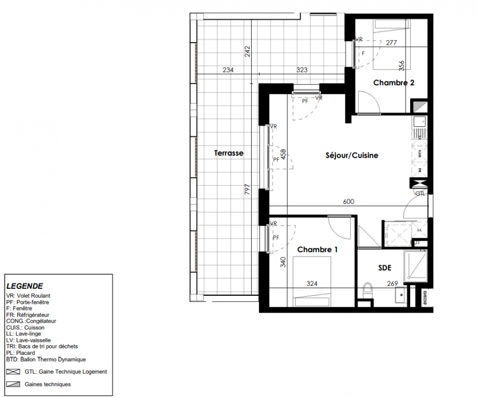 Plan du lot