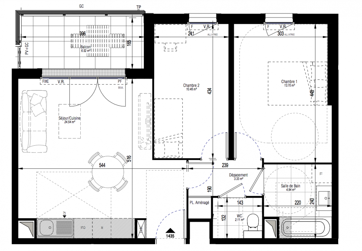 Plan du lot