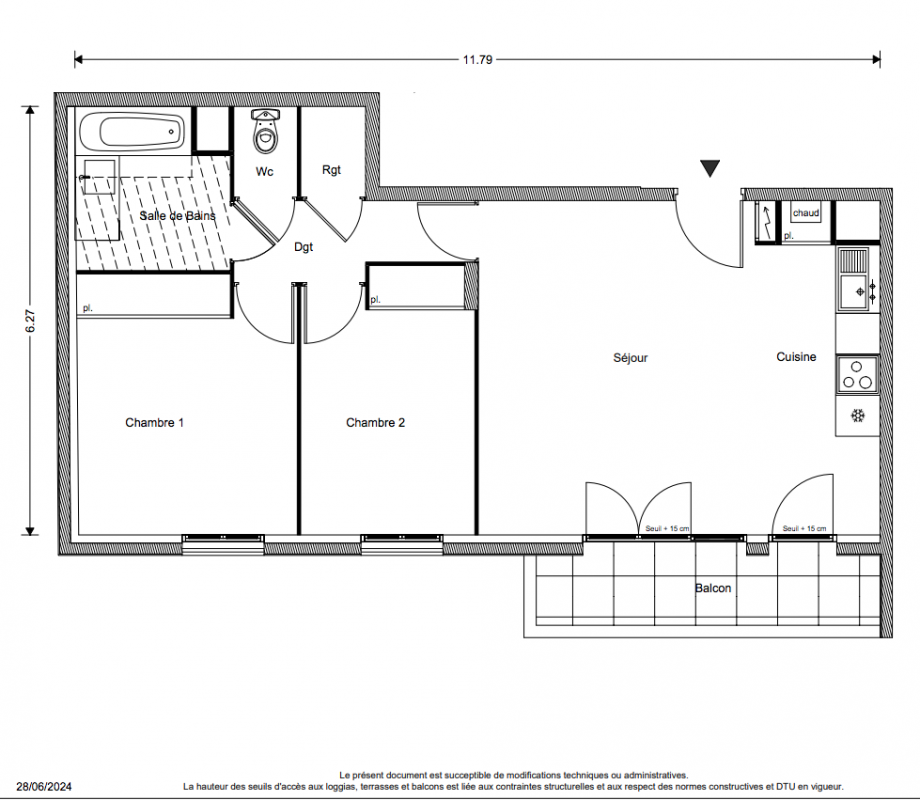 Plan du lot