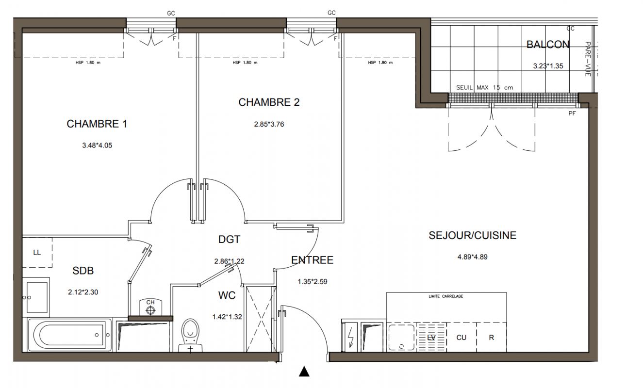 Plan du lot