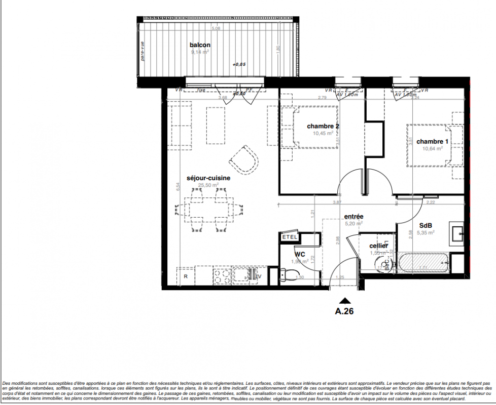 Plan du lot