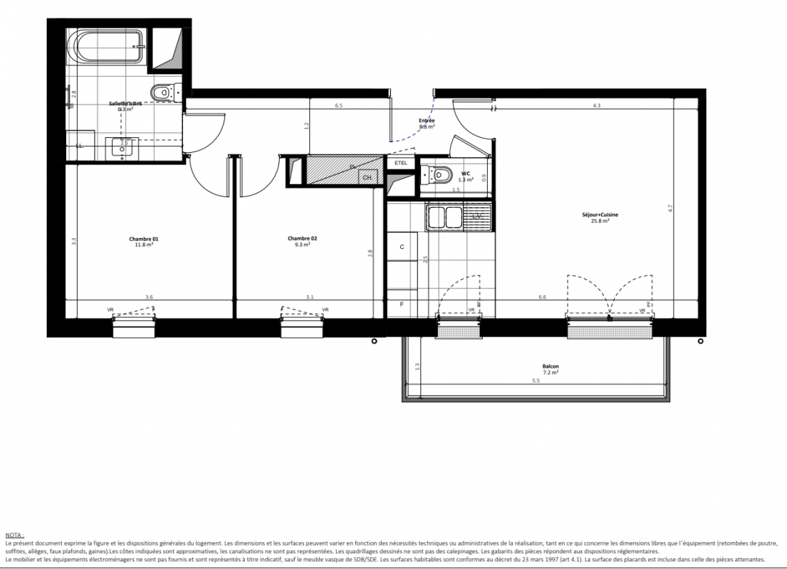 Plan du lot