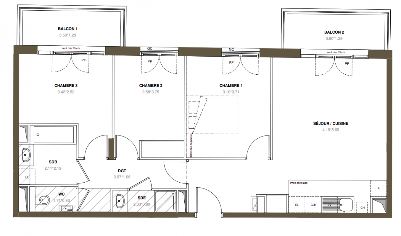 Plan du lot
