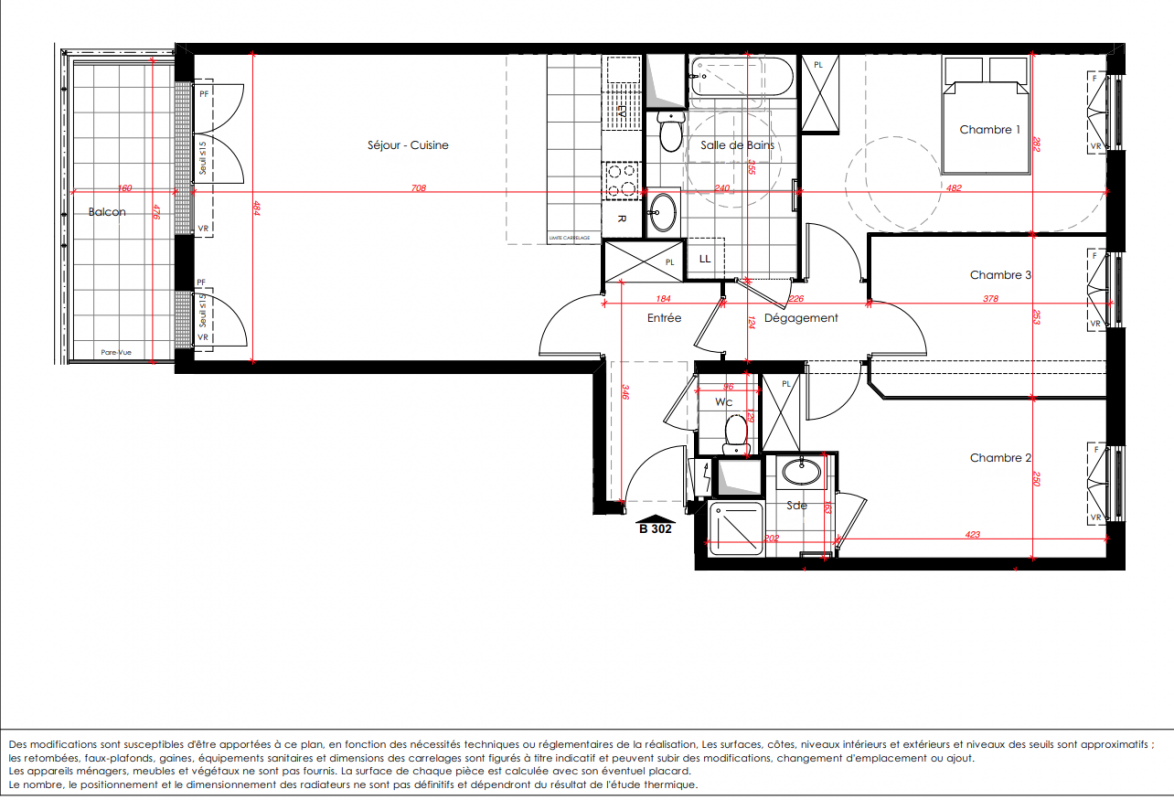 Plan du lot