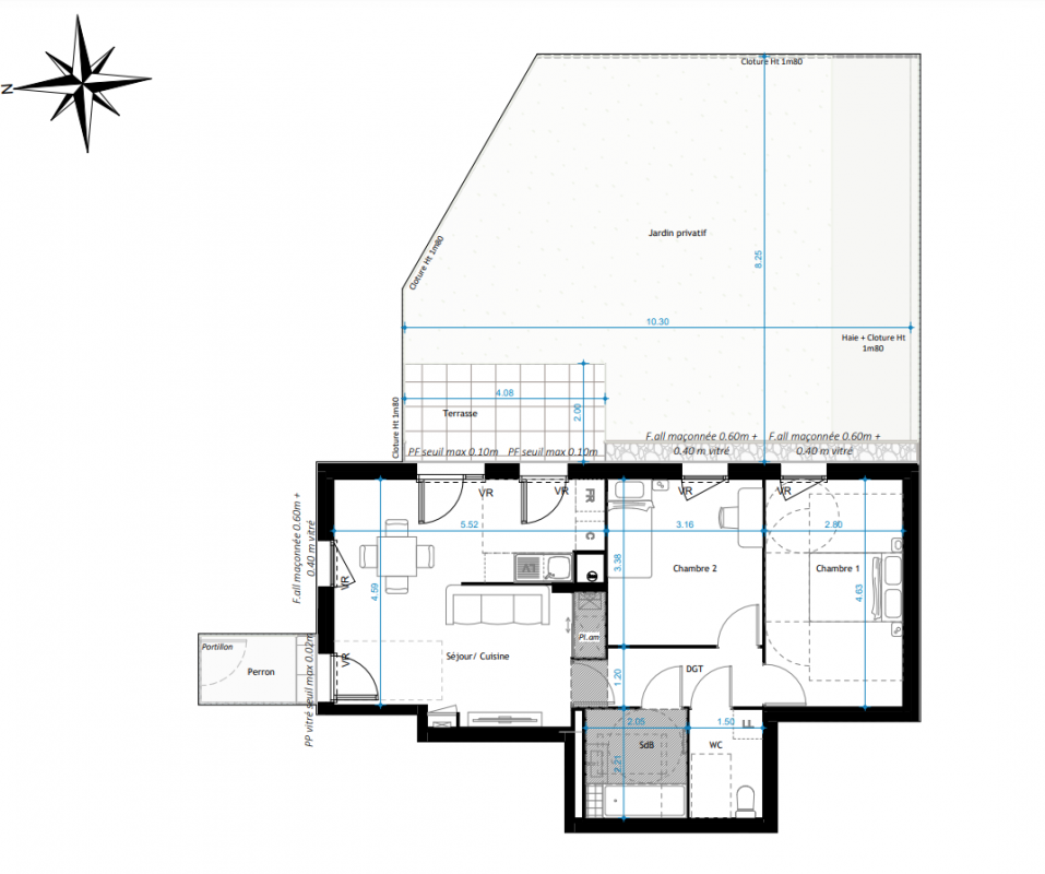 Plan du lot
