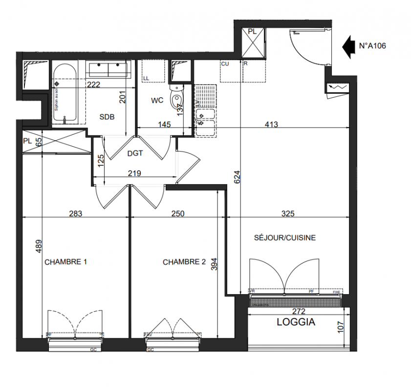 Plan du lot