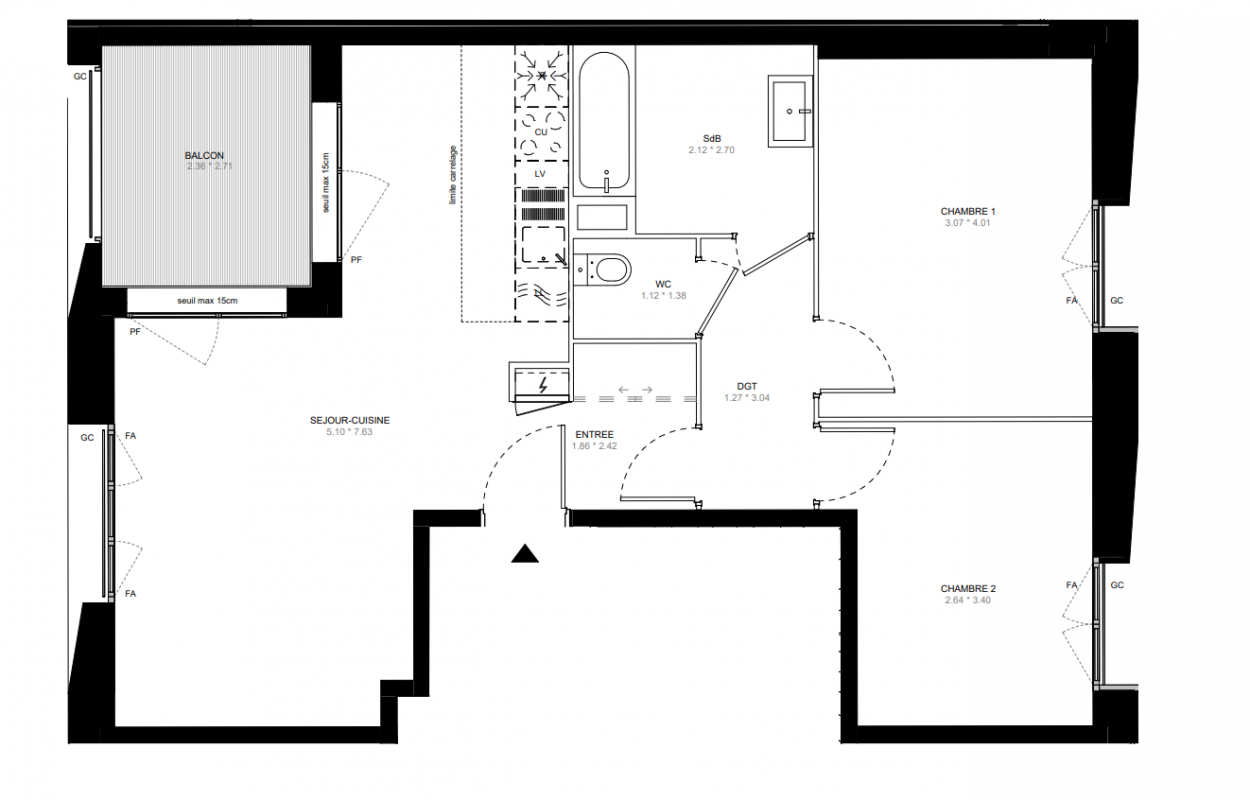 Plan du lot