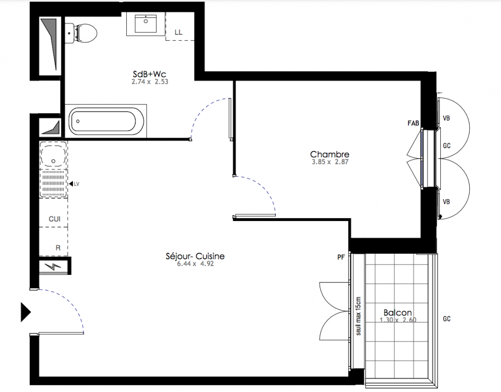 Plan du lot