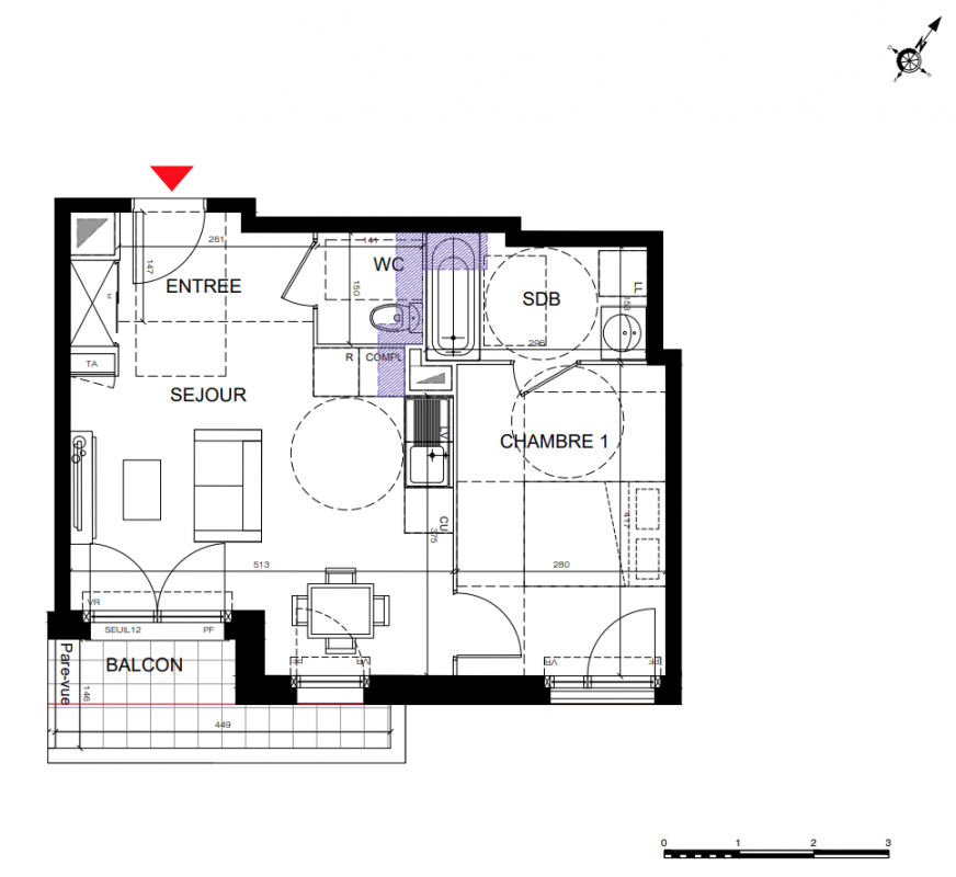 Plan du lot