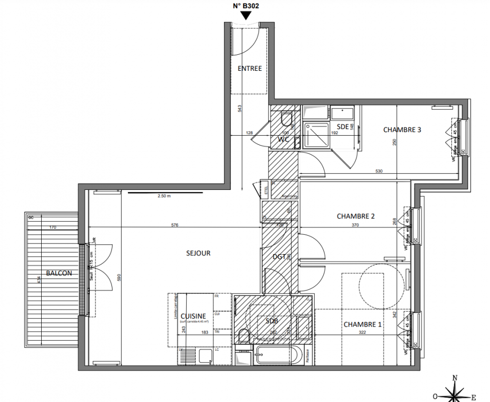 Plan du lot