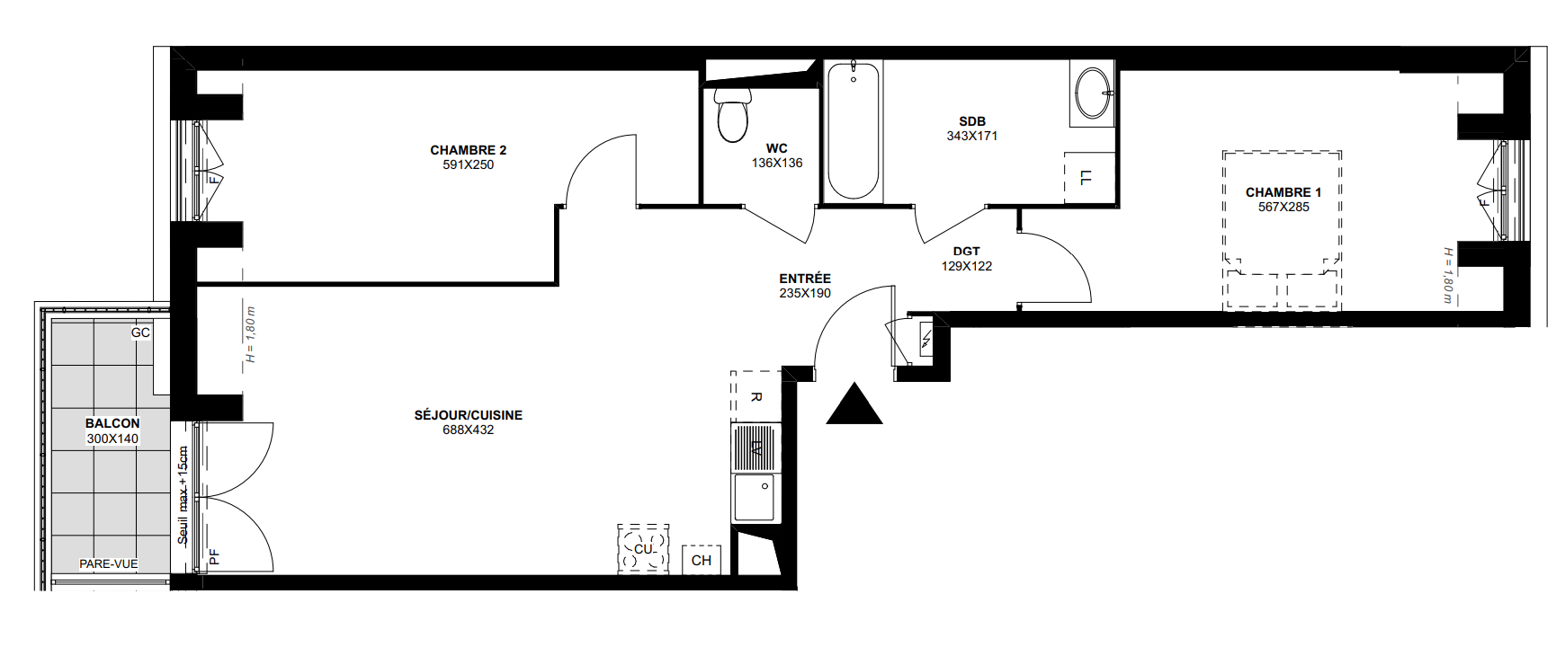 Plan du lot