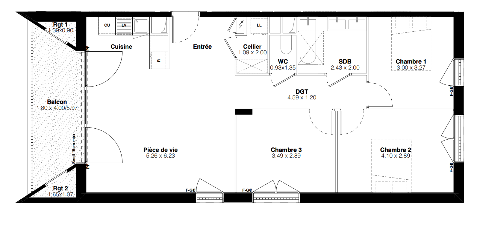 Plan du lot