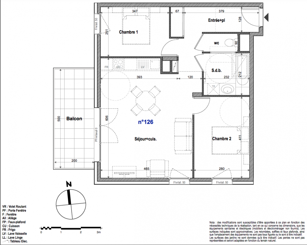 Plan du lot