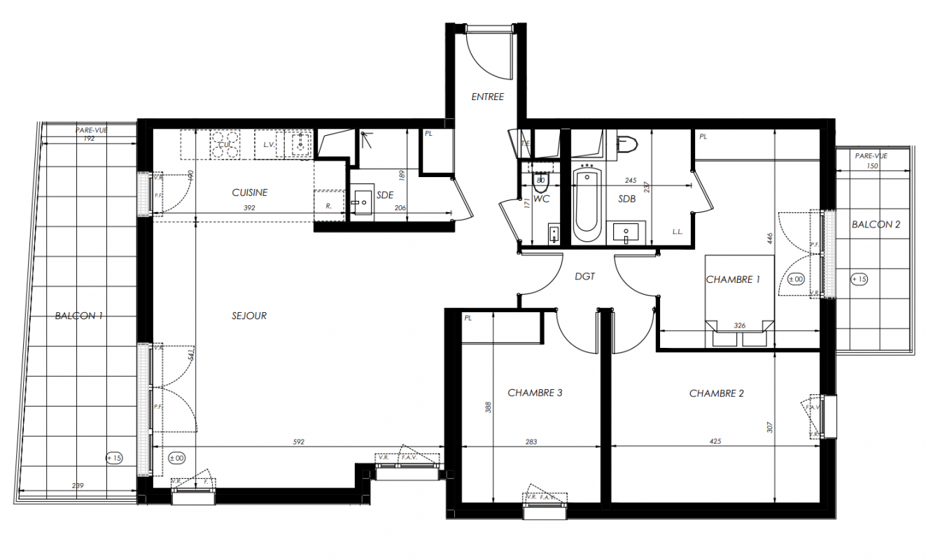 Plan du lot