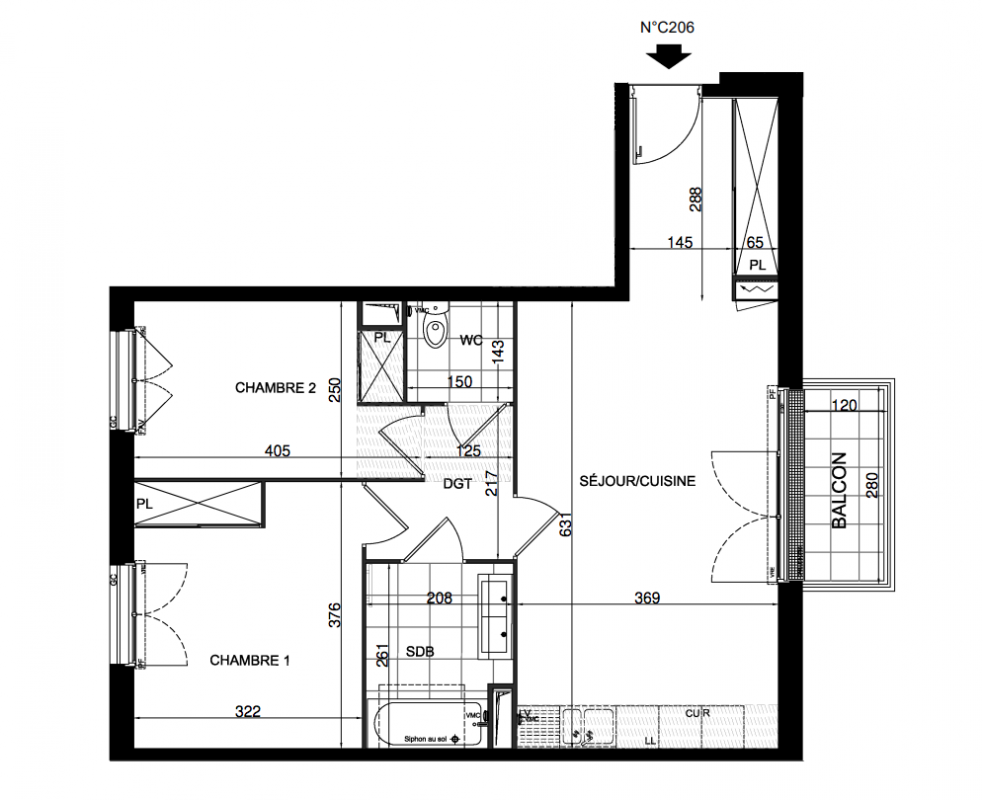 Plan du lot