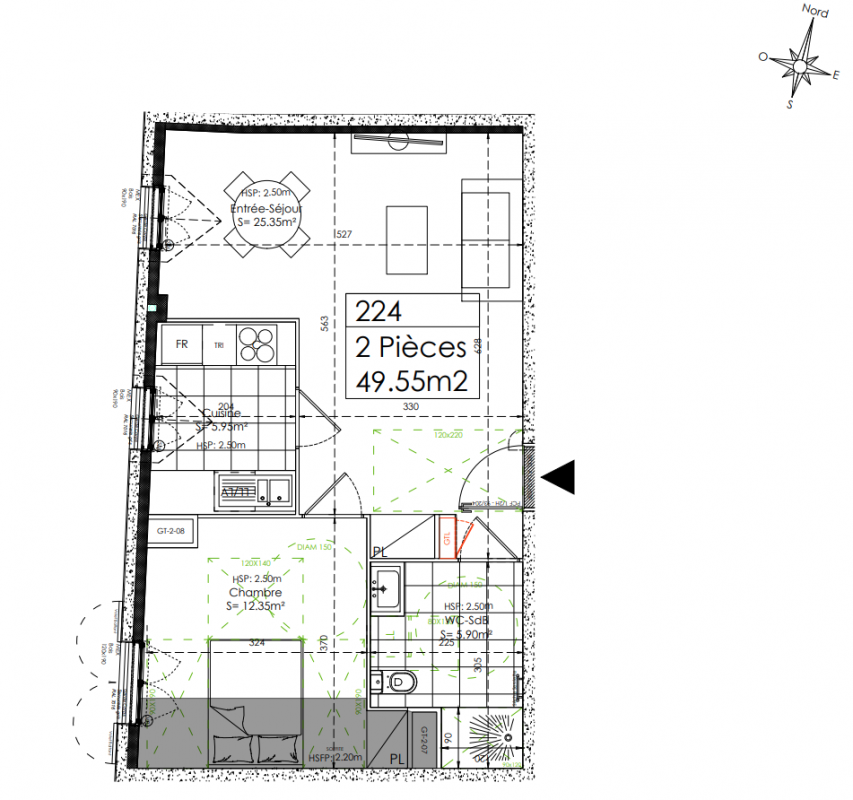 Plan du lot