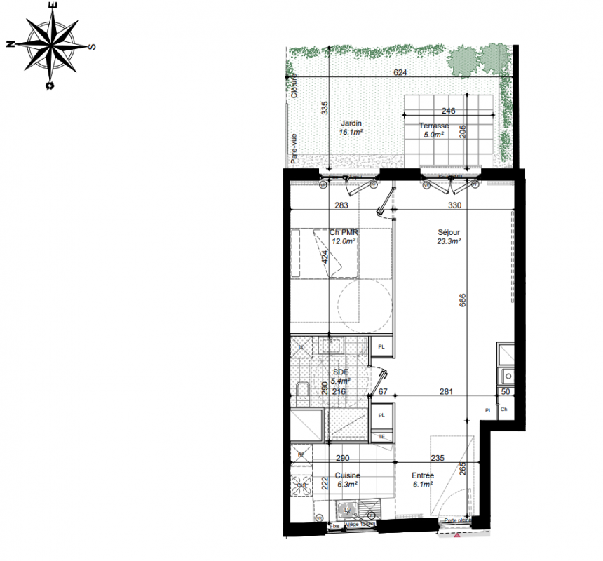 Plan du lot