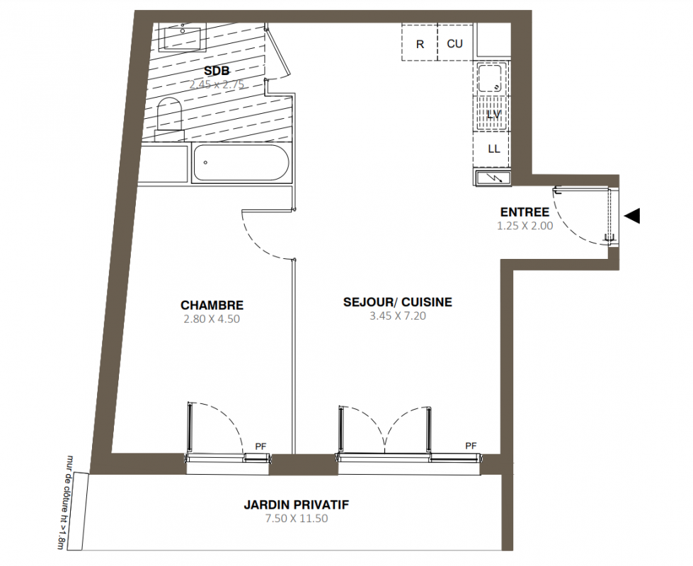 Plan du lot