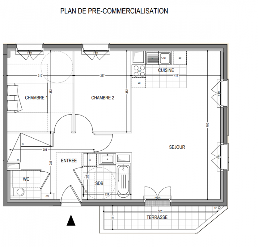 Plan du lot