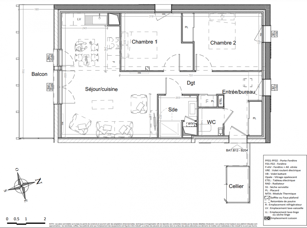 Plan du lot