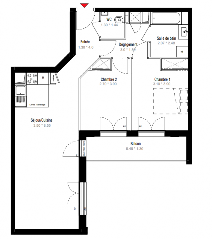 Plan du lot