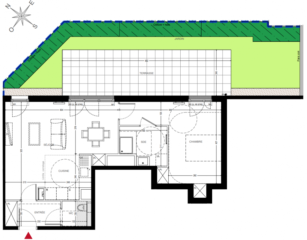 Plan du lot
